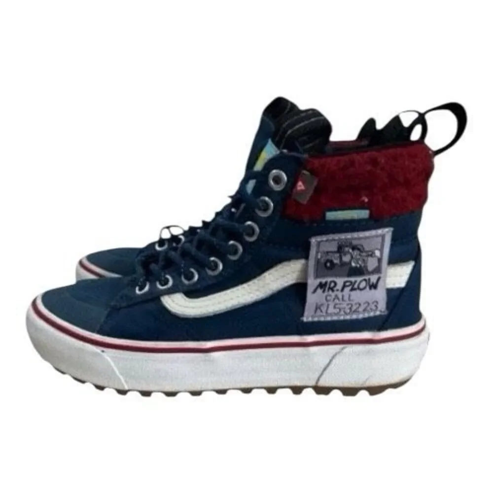 The Simpsons x Vans Sk8-Hi MTE 2.0 DX Mr. Plow US Men Size 4 Women Size 5.5 Blue